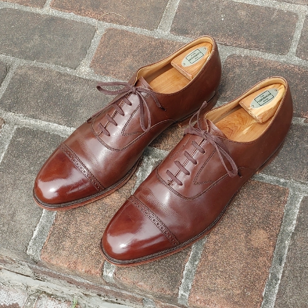 Peal & Co Cap Toe Oxford in 12 C